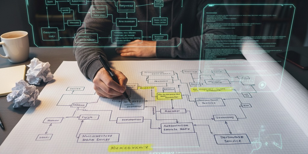 Generic Microservices Diagram